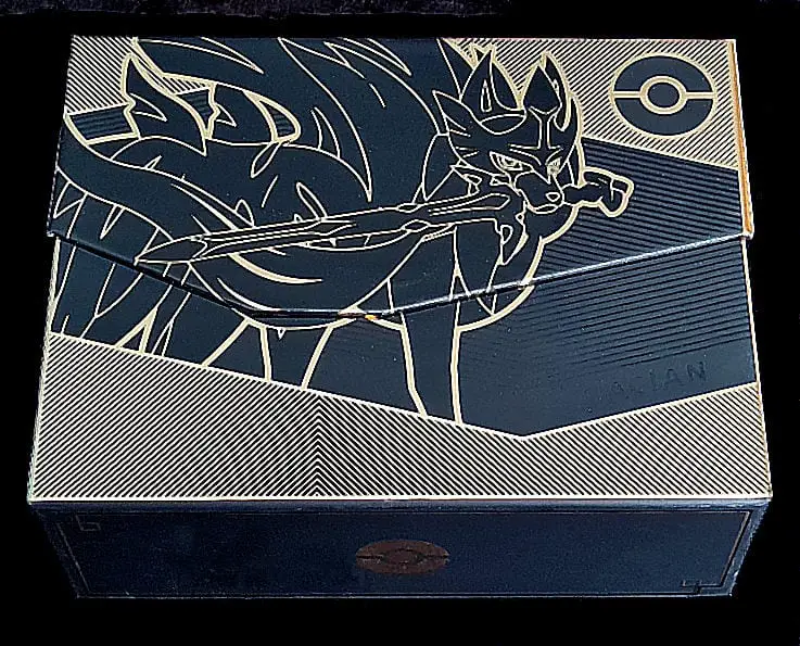 Elite Trainer Box Plus Zacian Zamazenta What S Inside Coded Yellow