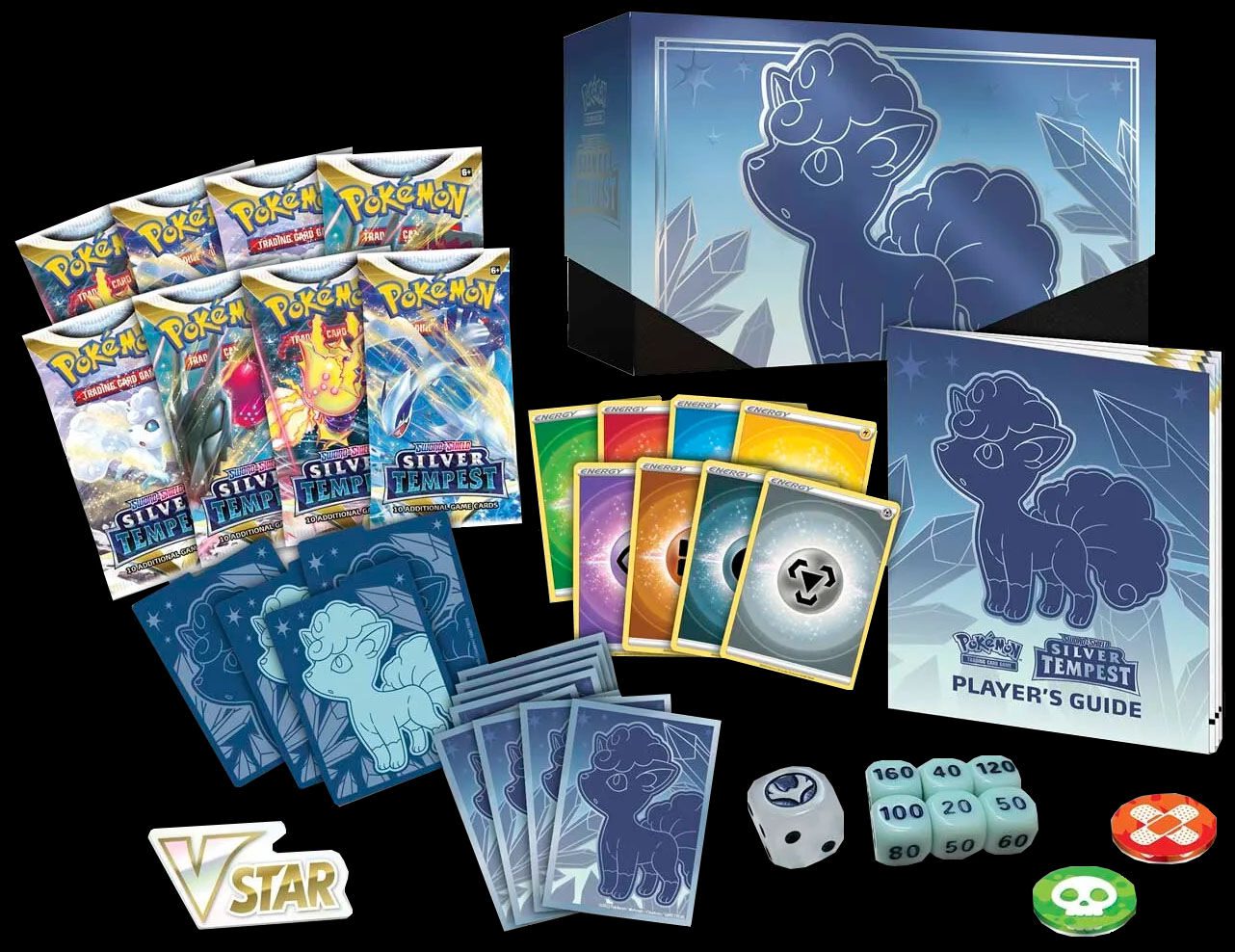 Silver Tempest Elite Trainer Box Coded Yellow