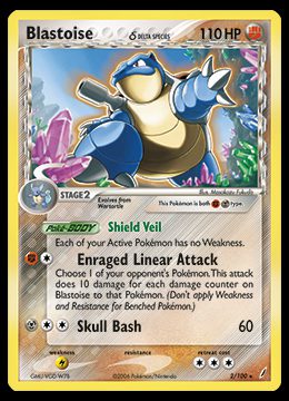 2/100 Blastoise