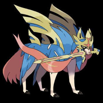 Zacian Pokédex Crowned Sword Form