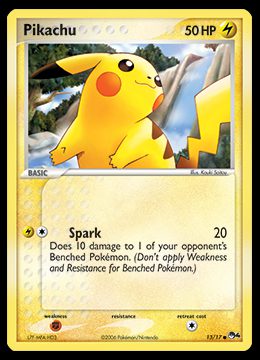 13/17 Pikachu