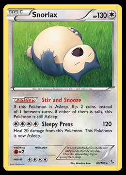 80/106 Snorlax