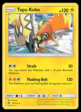 85/214 Tapu Koko