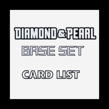 Diamond & Pearl Card List