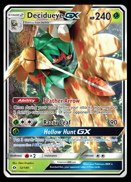 12/149 Decidueye GX