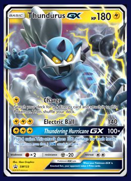 SM133 Thundurus GX