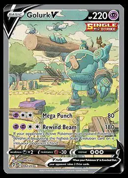 Golurk V (swsh7-181) - Pokémon Card Database - PokemonCard