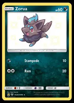 Zorua - #570 -  Pokédex