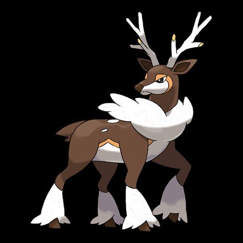 Sawsbuck Winter form