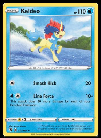 Keldeo 045/189 Virizion V Box