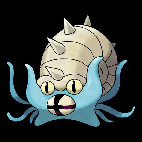 Omastar Pokédex 0139 & Card List with Images - Coded Yellow