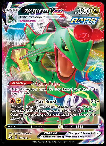 101/159 Rayquaza VMAX