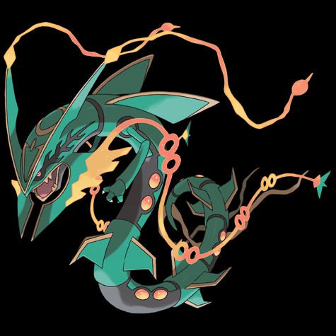 Rayquaza Pokédex 0384 & Card List - Coded Yellow