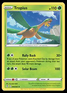 Tropius - #0357 -  Pokédex