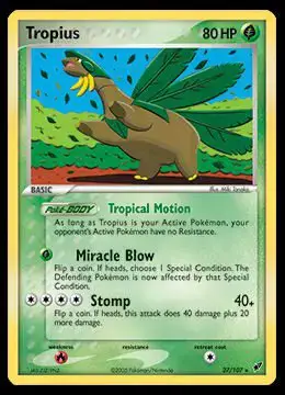 Tropius - #0357 -  Pokédex