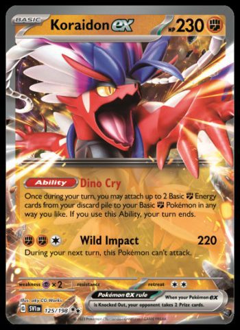 Koraidon ex - What are Pokémon ex