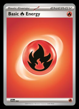 Scarlet and Violet Fire Energy