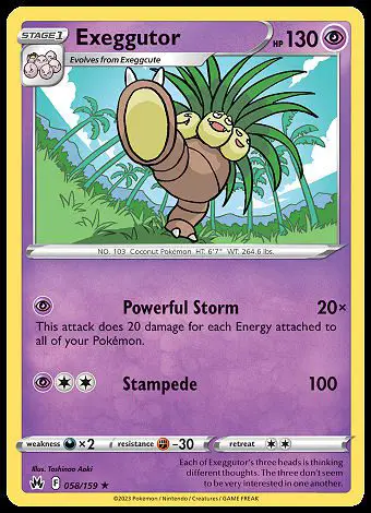 058/159 Exeggutor