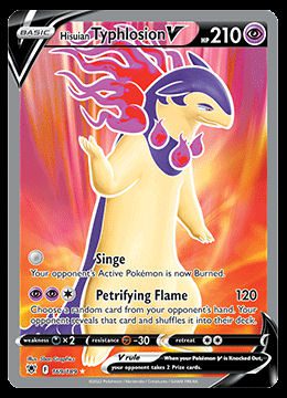 169/189 Hisuian Typhlosion V