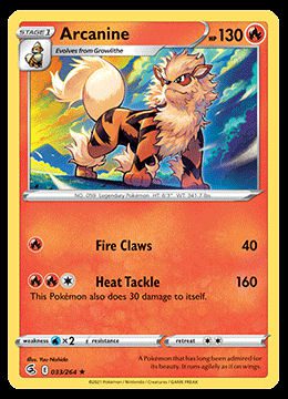 033/264 Arcanine