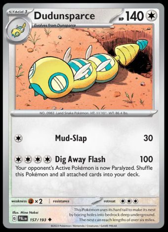 157/193 Dudunsparce