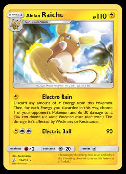 57/236 Alolan Raichu