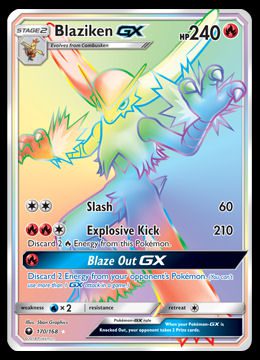 170/168 Blaziken GX