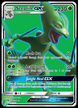 196/214 Sceptile GX