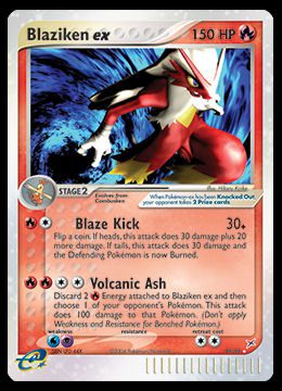 89/95 Blaziken ex