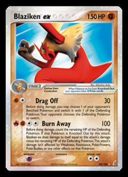 90/100 Blaziken ex