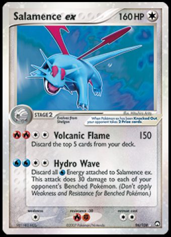 96/108 Salamence ex