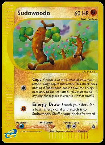 36/147 Sudowoodo