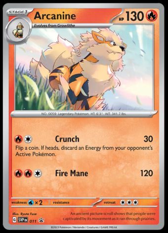 SVP011 Arcanine