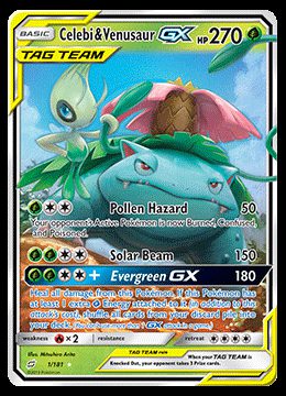 1/181 Celebi & Venusaur GX