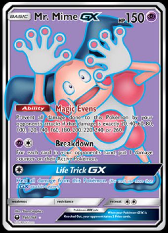 156/168 Mr Mime GX