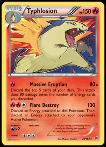 20/162 Typhlosion