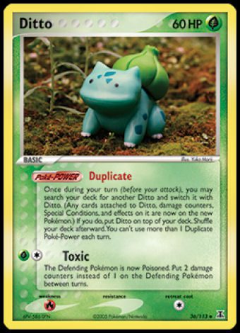 Ditto DS 36  Pokemon TCG POK Cards