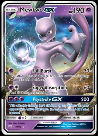 39/73 Mewtwo GX