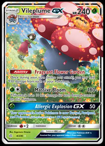 4/236 Vileplume GX