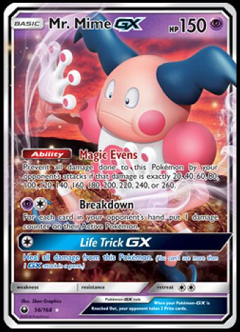 56/168 Mr Mime GX