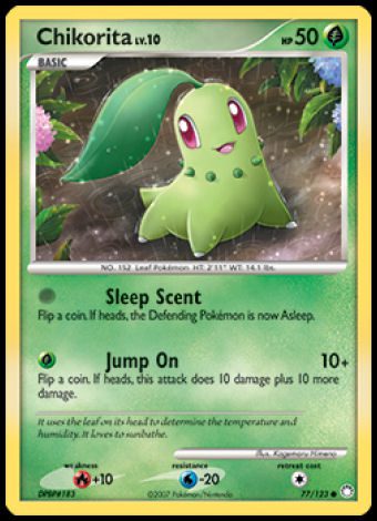 77/123 Chikorita