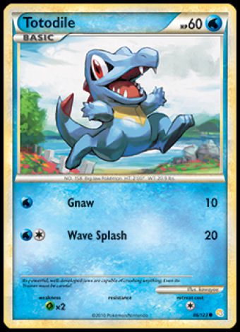 86/123 Totodile