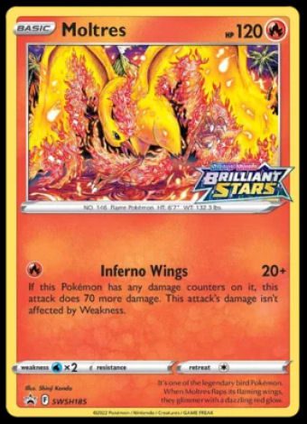 SWSH185 Moltres