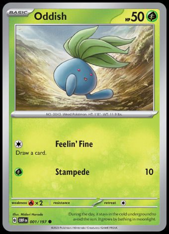 001/197 Oddish