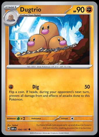 104-197 Dugtrio