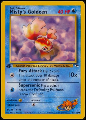 85/132 Misty's Goldeen