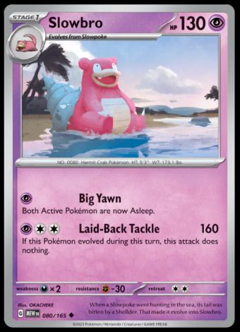 080/165 Slowbro