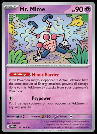 122/165 Mr Mime