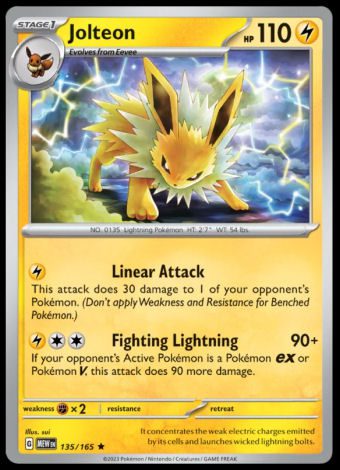 135/165 Jolteon