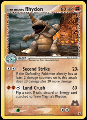 22/95 Team Magma's Rhydon